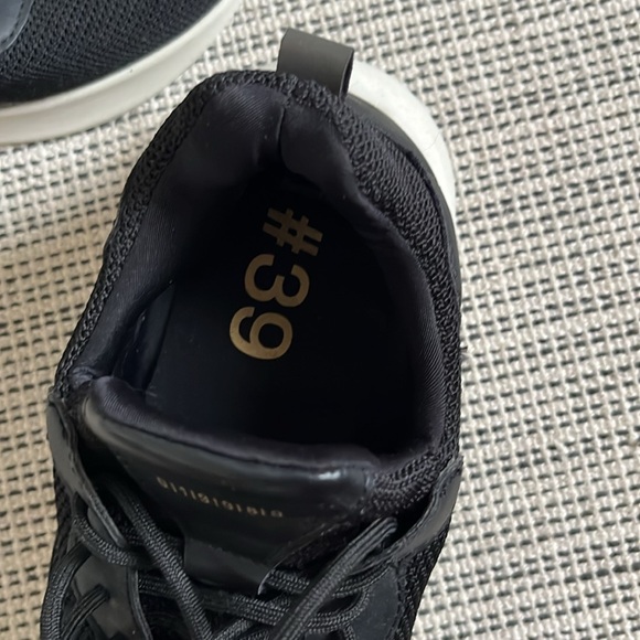 BERSHKA Sneakers black/grey Size6/EU39 - Picture 3 of 4